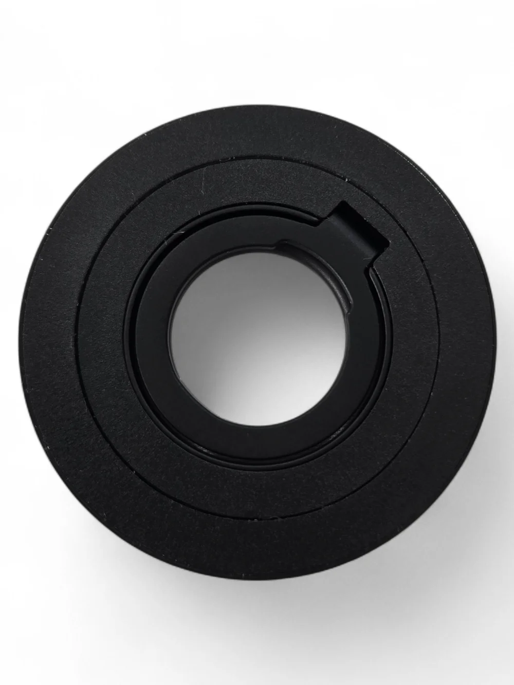 Black Universal Phone Ring Clip with Magnetic Grip